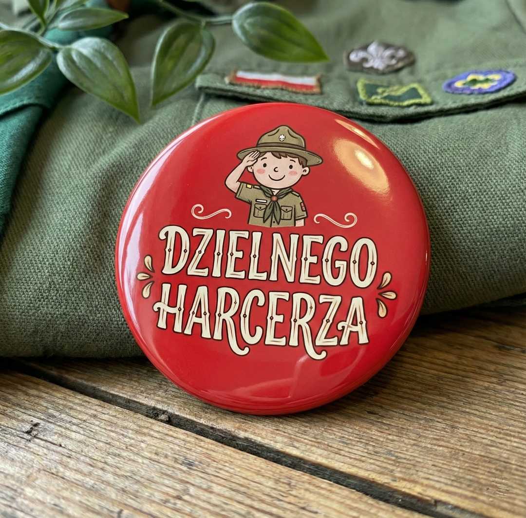 Przypinki metalowe z agrafką